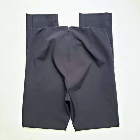 Theory Navalane Becker Skinny Pants Black Slim Fit Stovepipe Straight Trousers 4 - Picture 9 of 10